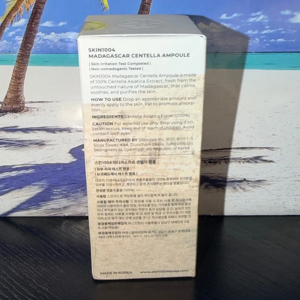 SKIN1004 Madagascar Centella Ampoule 55ml Soothing Face Serum K-Beauty NEW